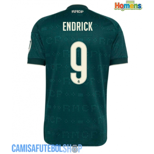 Camisa de time de futebol Real Madrid Endrick #9 Replicas 2º Equipamento 2026-27 Manga Curta